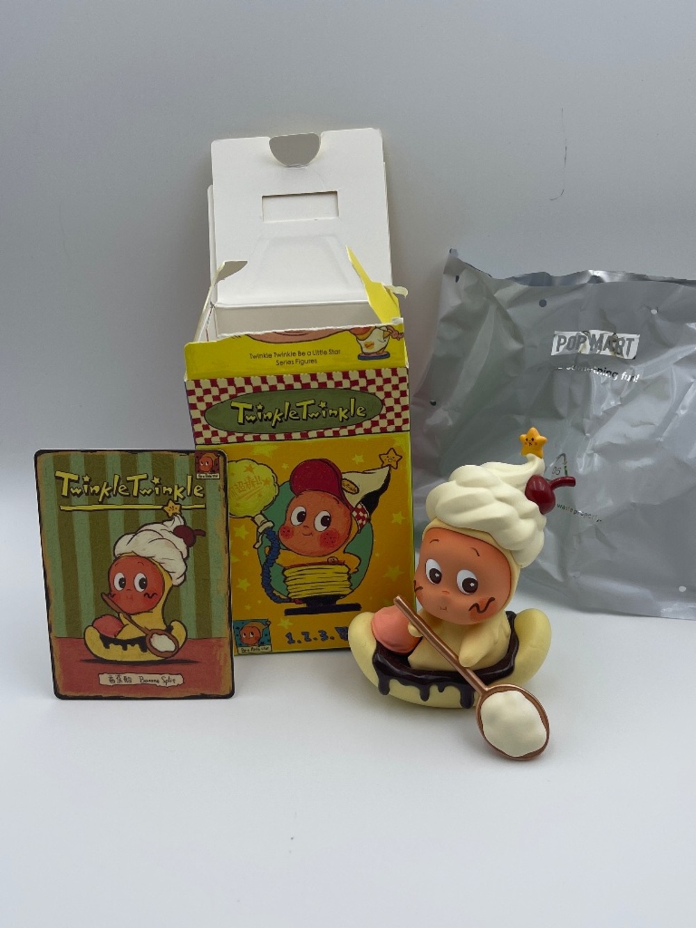 Pop MART Twinkle Twinkle Be a Little Star Series Figures, Confirmed Banana Split